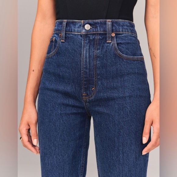 Abercrombie and Fitch the 90” straight ultra high Rise size 31/12R - Picture 4 of 12